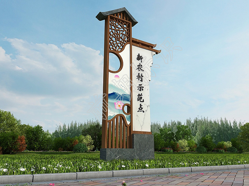 你知道美麗鄉(xiāng)村標識牌主要分哪幾類嗎？